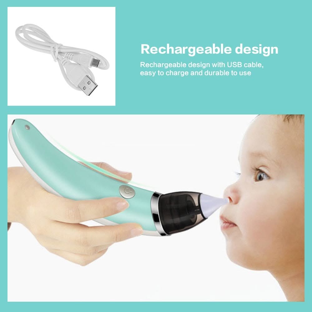 Mauzari™ Aspiratore Nasale Elettrico per Neonati