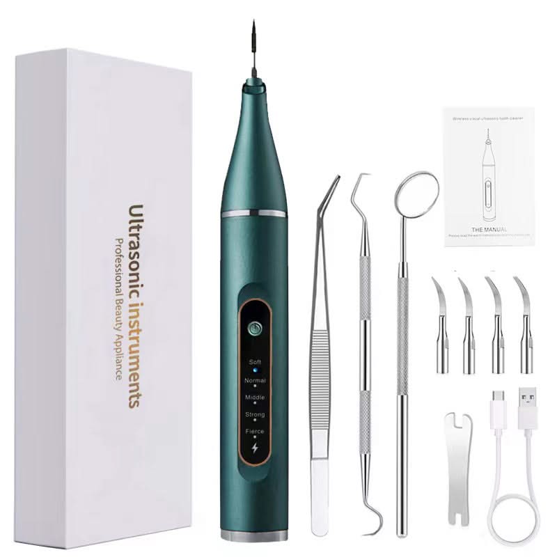 Mauzari™ Pulitore Dentale a Ultrasuoni per Placca, Tartaro e Macchie