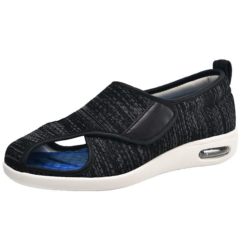 Mauzari™ Scarpe ortopediche larghe da donna per piedi gonfi – Supporto plantare regolabile