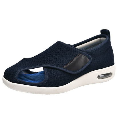 Mauzari™ Scarpe ortopediche larghe da donna per piedi gonfi – Supporto plantare regolabile