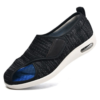 Mauzari™ Scarpe ortopediche larghe da donna per piedi gonfi – Supporto plantare regolabile