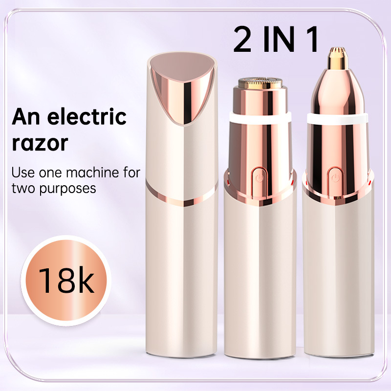 Mauzari™ Depilatore 2 in 1 per Viso e Sopracciglia