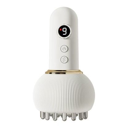 Mauzari™ Massaggiatore Gua Sha elettrico riscaldante – Sollievo da tensioni a collo, spalle e schiena