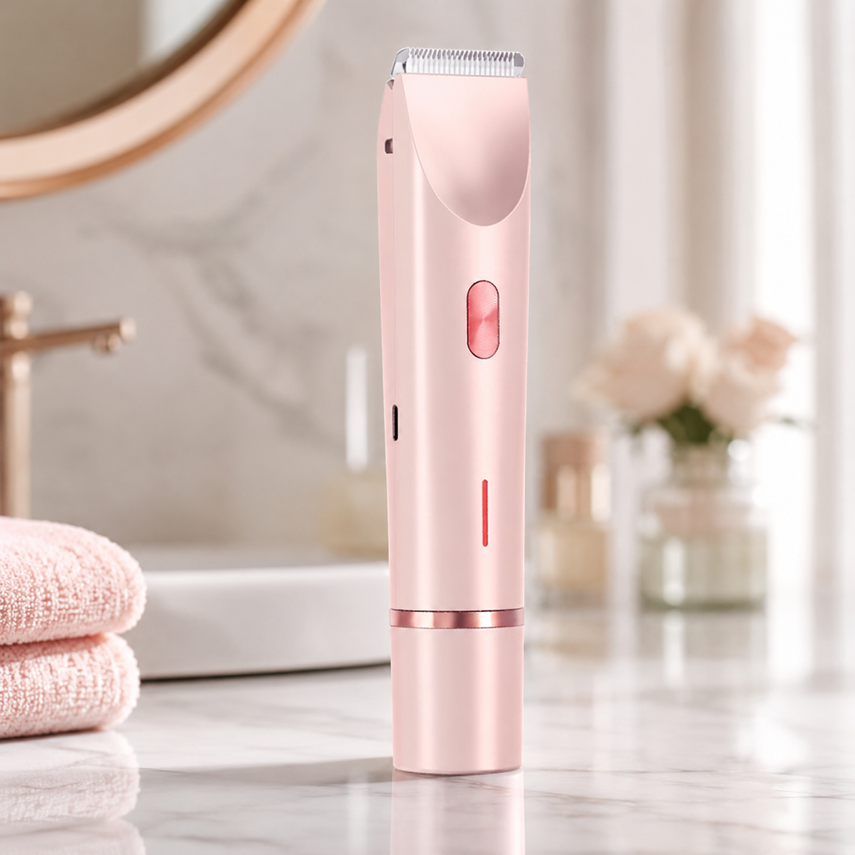 Mauzari™ Rasoio elettrico da donna a doppia testina per viso e corpo