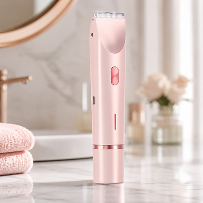 Mauzari™ Rasoio elettrico da donna a doppia testina per viso e corpo