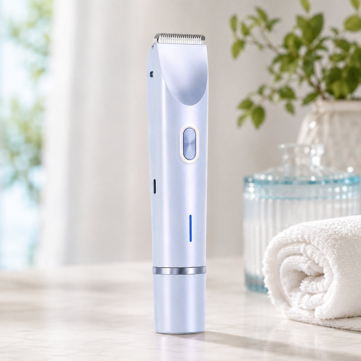 Mauzari™ Rasoio elettrico da donna a doppia testina per viso e corpo
