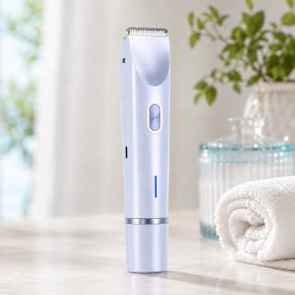 Mauzari™ Rasoio elettrico da donna a doppia testina per viso e corpo