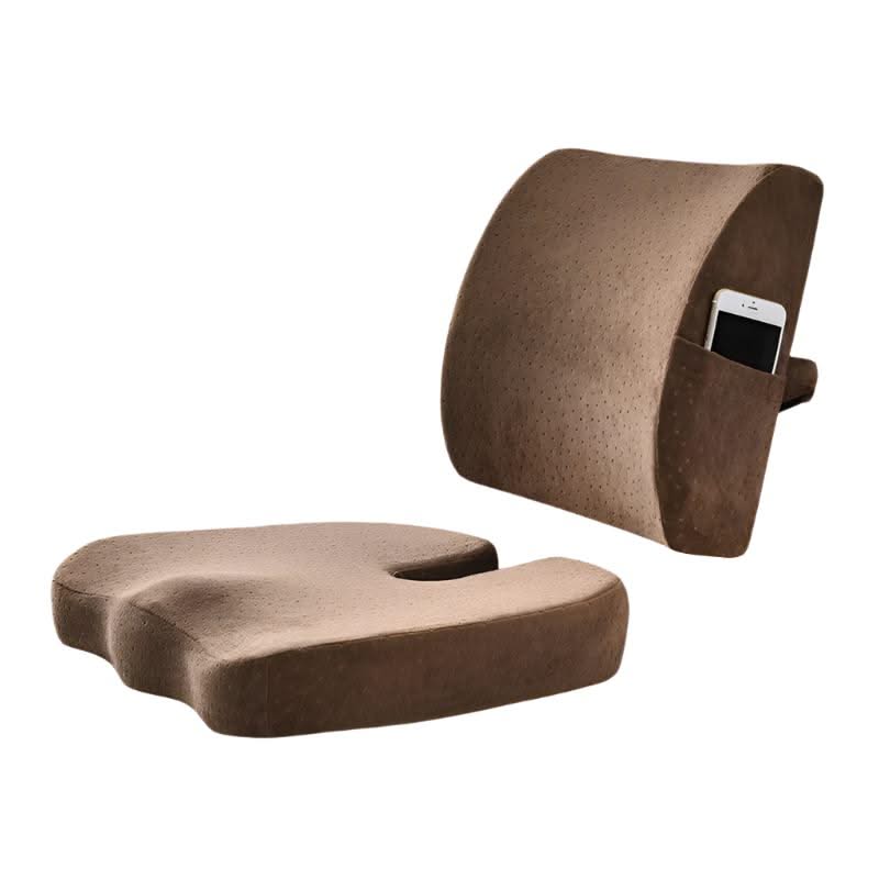 Mauzari™ Set Ergonomico di Cuscini per Schiena e Seduta