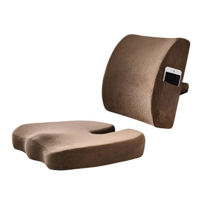 Mauzari™ Set Ergonomico di Cuscini per Schiena e Seduta
