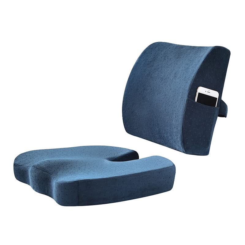 Mauzari™ Set Ergonomico di Cuscini per Schiena e Seduta