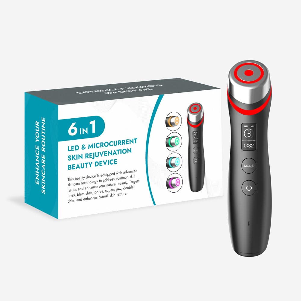 Mauzari™ Dispositivo Viso con Microcorrente EMS e LED