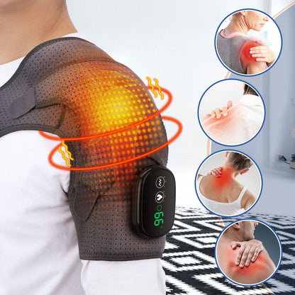Mauzari™ Fascia Riscaldante e Vibrante per la Spalla