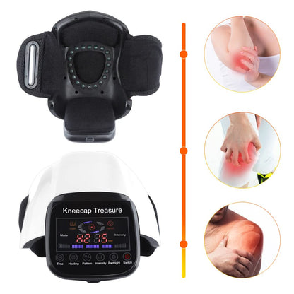 Mauzari™ Massaggiatore per Ginocchio con Calore e Luce Rossa