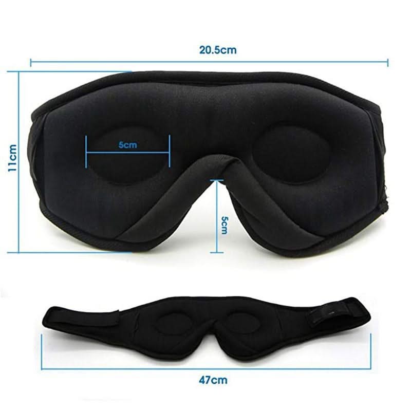 Mauzari™ Mascherina per Dormire Bluetooth con Musica