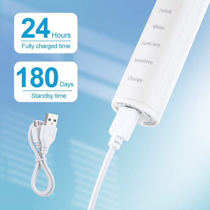 Mauzari™ Spazzolino Elettrico Sonico Intelligente