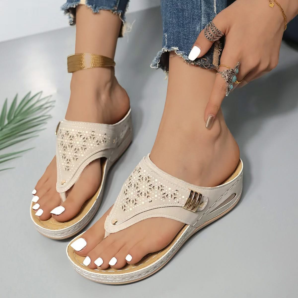 Mauzari™ Sandali Ortopedici da Donna per Piedi Piatti – Sostegno e Stabilità