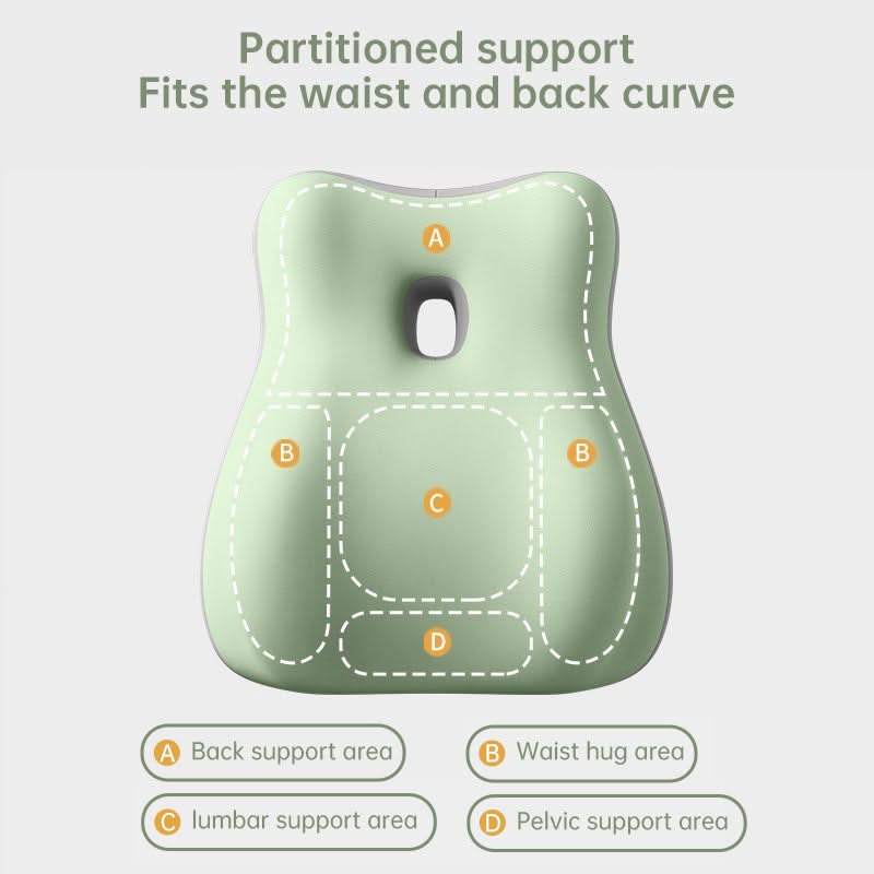 Mauzari™ Cuscino Ergonomico Multifunzionale – Supporto Lombare e Gravidanza