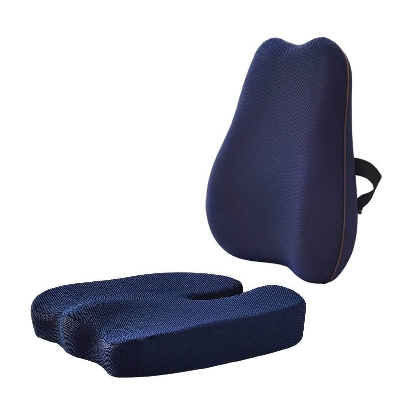 Mauzari™ Set Ergonomico di Cuscini Lombare e Seduta