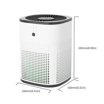 Mauzari™ Purificatore d’Aria Compatto HEPA H13 per Camera e Ufficio