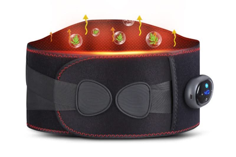 Mauzari™ Massaggiatore Lombare con Calore e Vibrazione