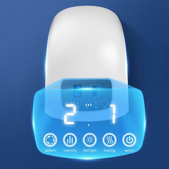 Mauzari™ Massaggiatore per Ginocchio con Calore e Vibrazione
