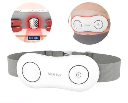 Mauzari™ Massaggiatore EMS per Vita e Addome con Luce Rossa e Calore