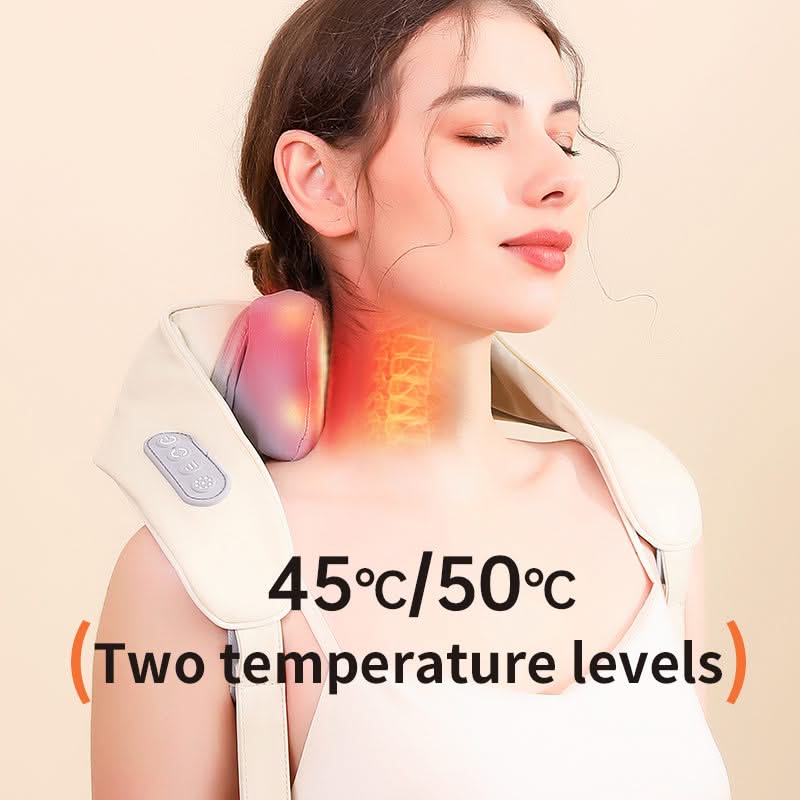 Mauzari™ Massaggiatore Riscaldato per Collo e Spalle