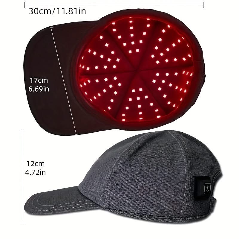 Mauzari™ Cuffia LED a Luce Rossa per la Cura del Cuoio Capelluto