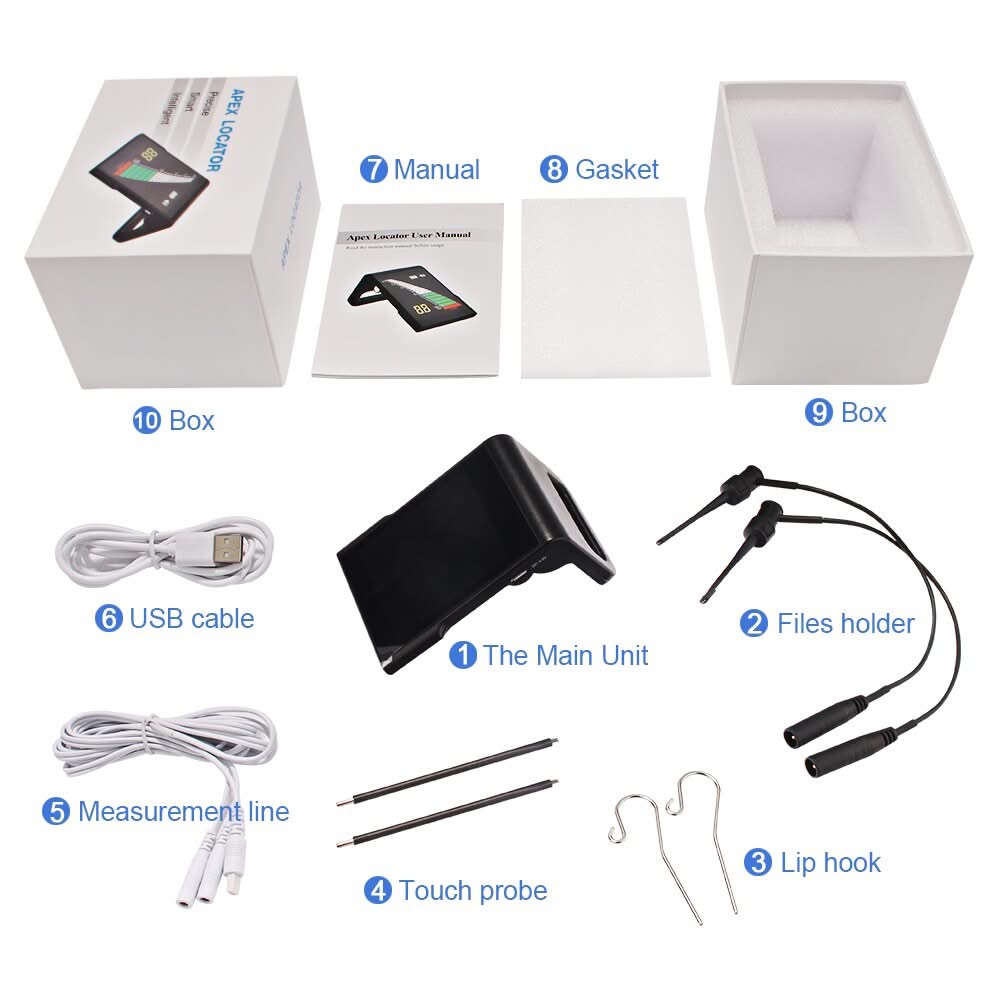 Localizzatore Apicale Dentale Portatile Multifrequenza