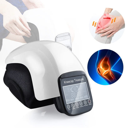Mauzari™ Massaggiatore per Ginocchio con Calore e Luce Rossa