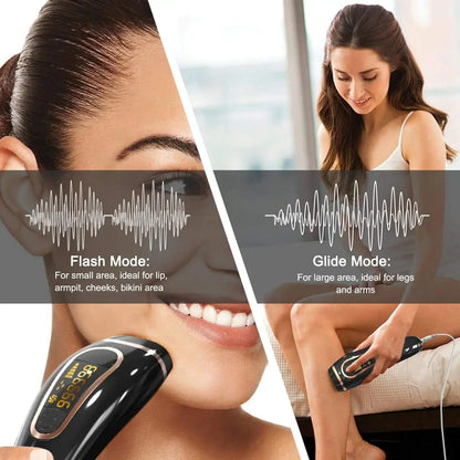 Mauzari™ Epilatore IPL per Viso e Corpo con 999.999 Impulsi