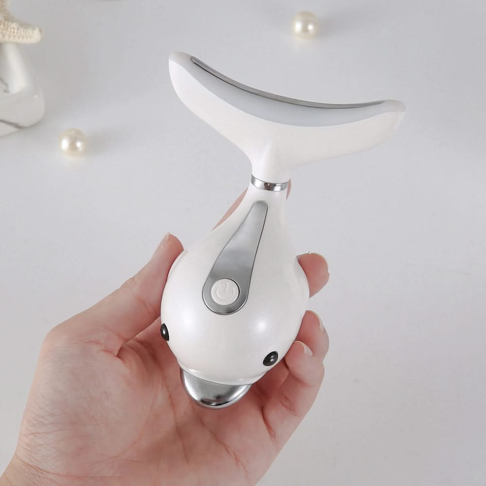Mauzari™ Massaggiatore Lifting a Fototerapia LED per Viso e Collo