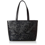 Madison Tote in Obsidian