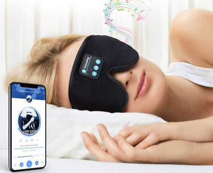 Mauzari™ Mascherina per Dormire Bluetooth con Musica