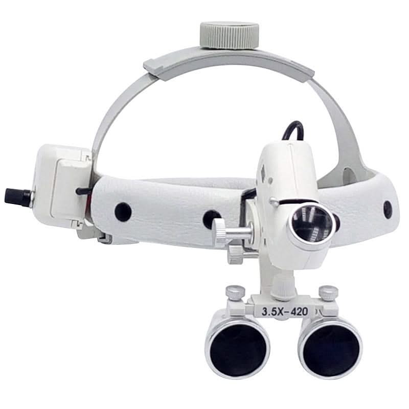 Mauzari™ Set Professionale Caschetto con Lenti d'Ingrandimento Dentali