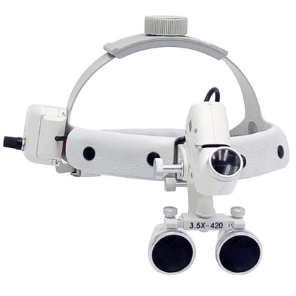Mauzari™ Set Professionale Caschetto con Lenti d'Ingrandimento Dentali