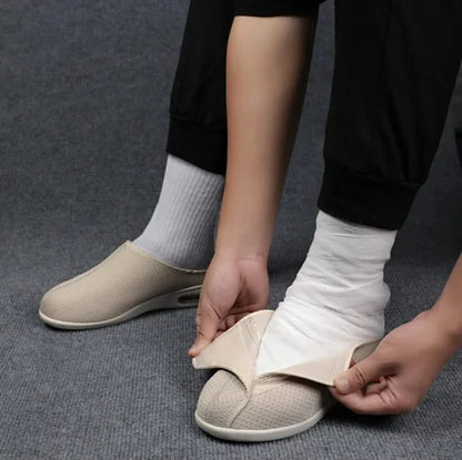 Mauzari™ Scarpe ortopediche da donna per edema e piede diabetico – Calzata extra larga