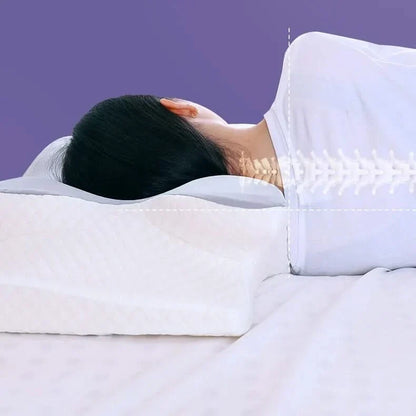 Mauzari™ Cuscino Ortopedico in Memory Foam per il Collo