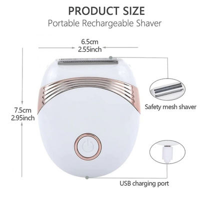 Mauzari™ Rasoio Elettrico per Corpo e Viso