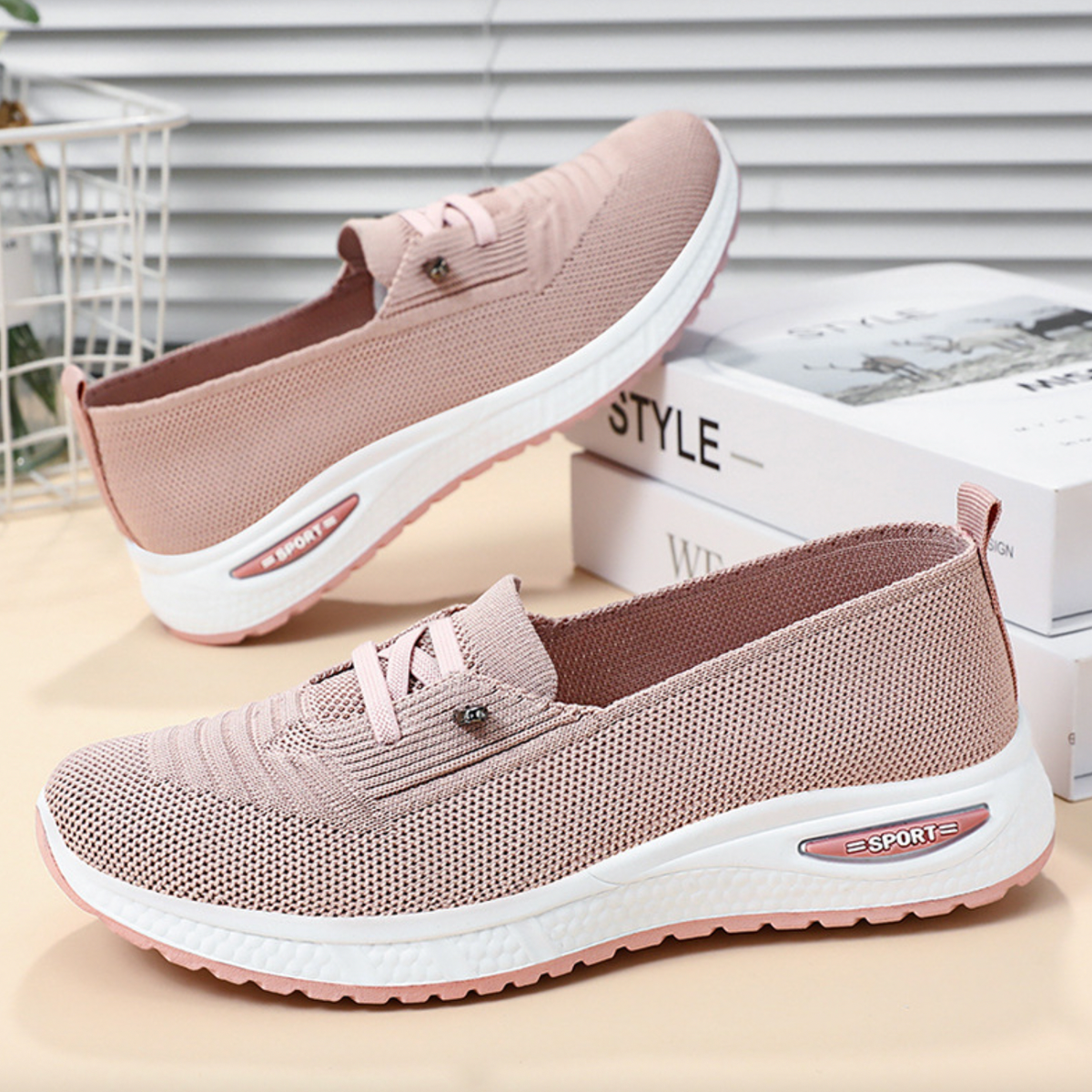 Mauzari™ Scarpe Ortopediche Slip-On da Donna – Mesh Traspirante