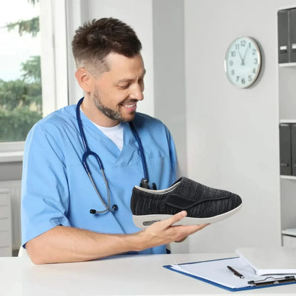 Mauzari™ Scarpe ortopediche extra larghe da donna per piedi gonfi e piede diabetico