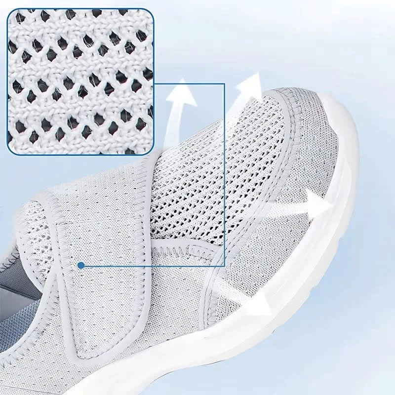 Mauzari™ Scarpe Ortopediche Larghe da Donna per Piedi Gonfi ed Edema