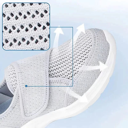 Mauzari™ Scarpe Ortopediche Larghe da Donna per Piedi Gonfi ed Edema