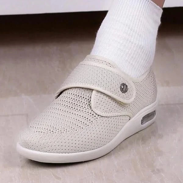 Mauzari™ Scarpe ortopediche larghe da uomo per piedi gonfi e piede diabetico – Calzata regolabile