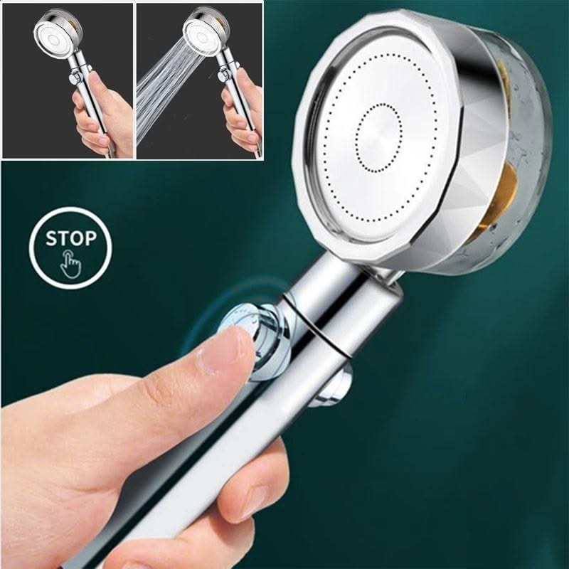 Mauzari™ Soffione Doccia Rotante Effetto SPA